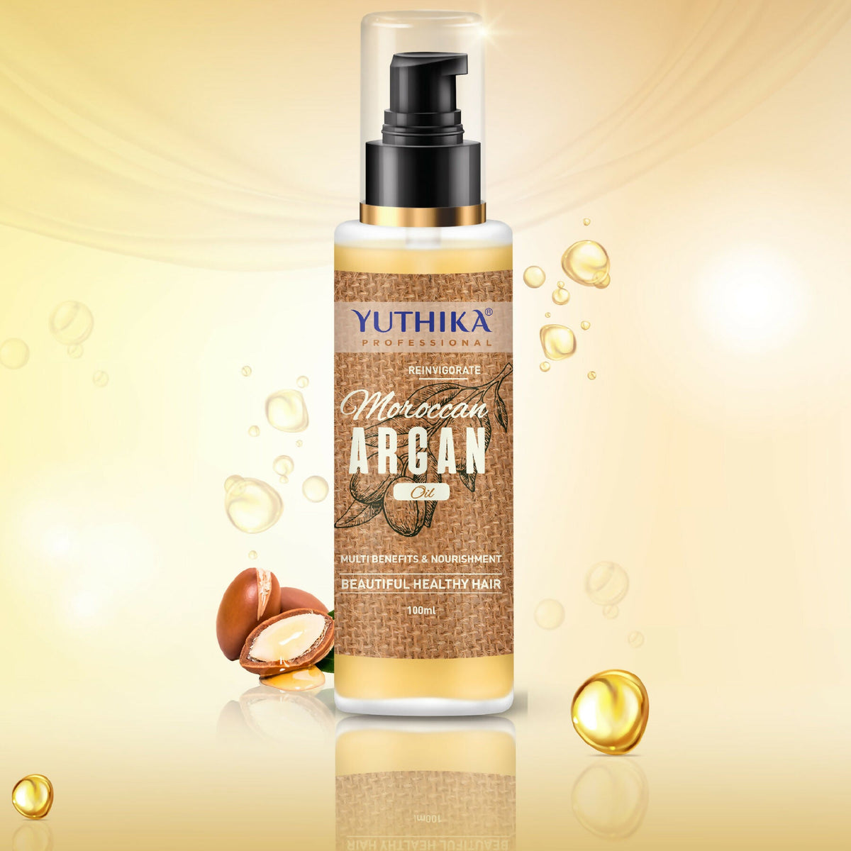Yuthika Argan Oil Hair Serum - Moroccan Argan Oil | Grocsy