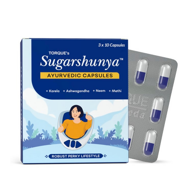 Torque's Sugarshunya Capsules - Swadesiicart