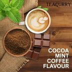Teacurry Mint Cocoa Coffee - Arabica Freeze Dried Coffee for Instant Hot & Cold Coffee | Grocsy