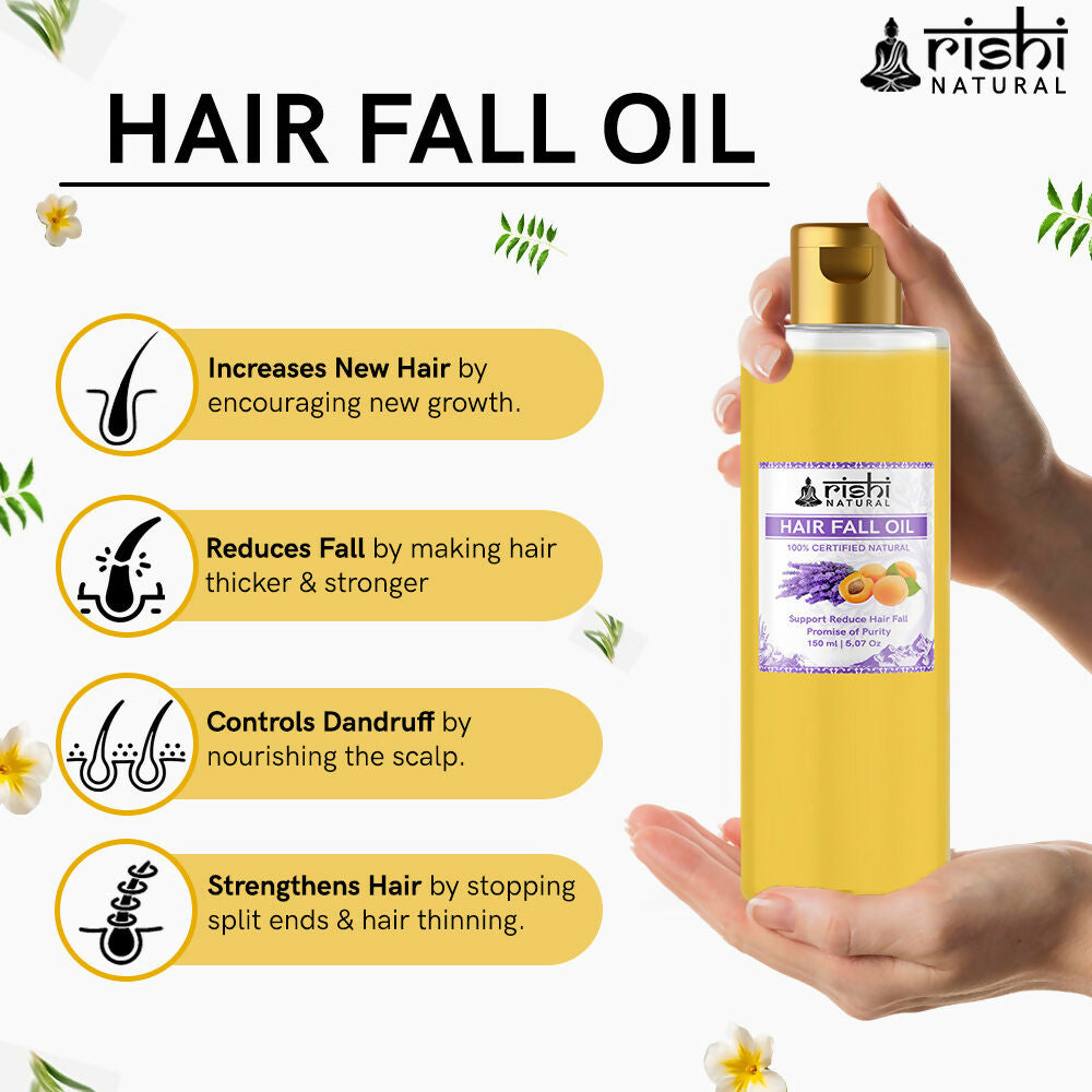 Rishi Natural Hair Fall Control Oil | Grocsy