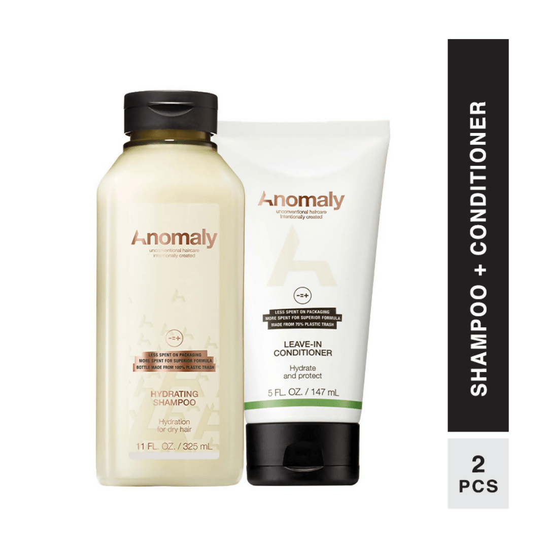 Anomaly by Priyanka Chopra Hydrating Shampoo & Leave-in Conditioner Combo | Grocsy