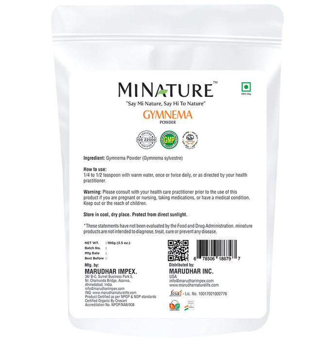 Minature Gymnema Powder | Grocsy