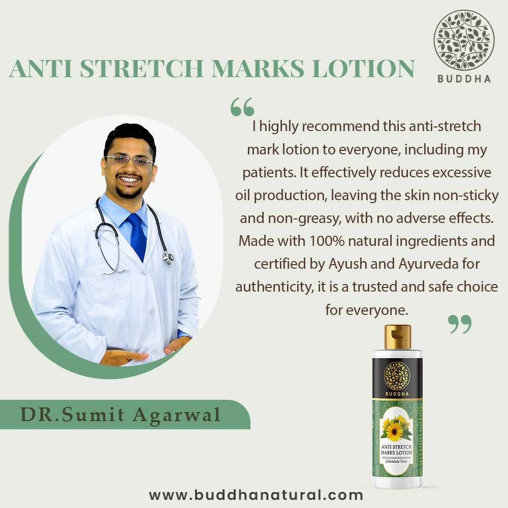 Buddha Natural Anti-Stretch Marks Body Lotion | Grocsy