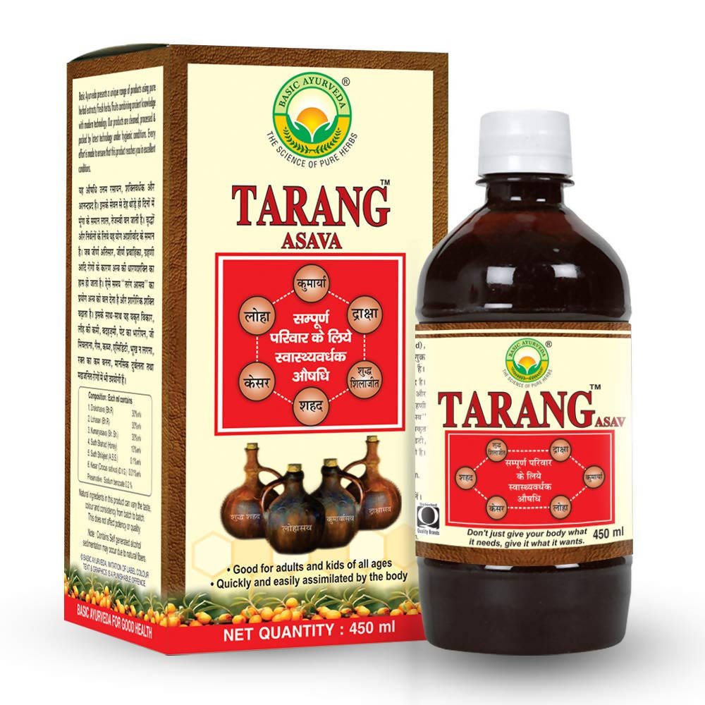 Basic Ayurveda Tarang Asava | Grocsy