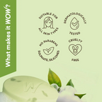 Wow Skin Science Green Tea & Ceramide Moisturizing Soap | Grocsy
