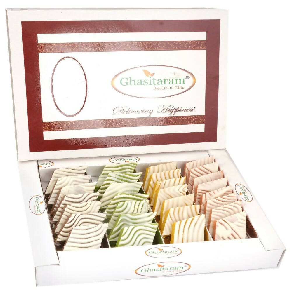 Ghasitaram Assorted Irish Kaju Katli Sweets | Grocsy
