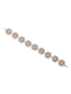 NVR Women's Gold-Polished Traditional Trending Matha Patti | Grocsy