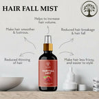 Ivory Natural Hair Fall Mist - Moisturize, And Rejuvenate For Thicker Hair For Both Men And Women | Grocsy