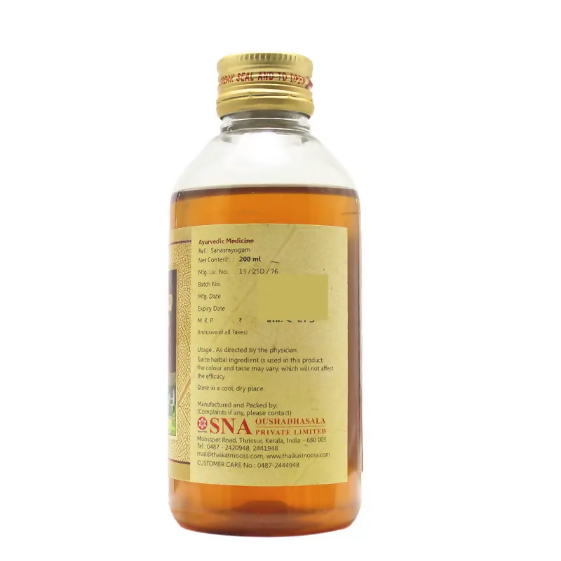 Sna Oushadhasala Tungadrumaadi Oil