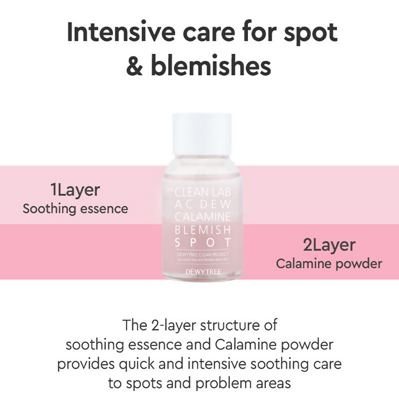 Dewytree The Clean Lab Ac Dew Calamine Blemish Spot | Grocsy