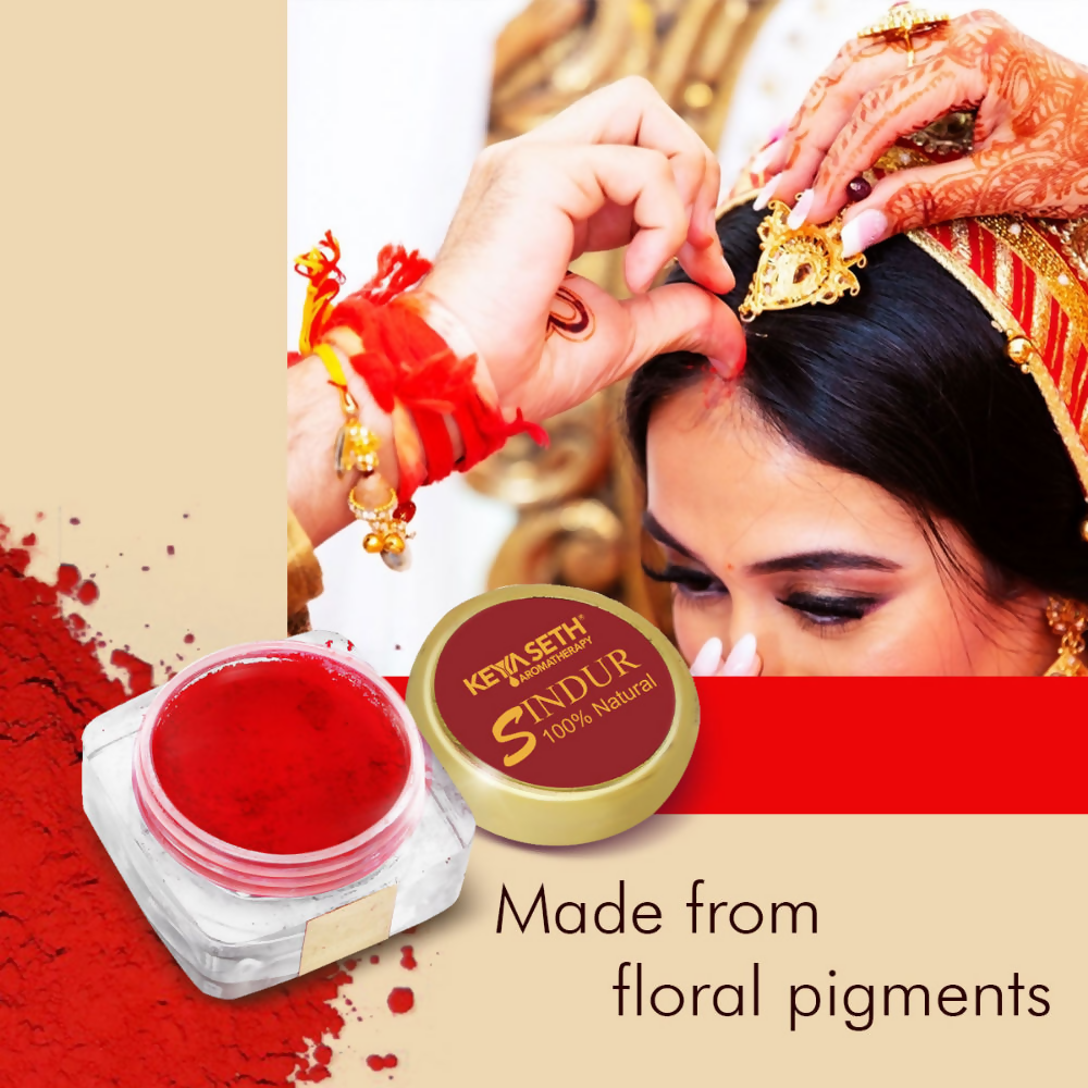 Keya Seth Aromatherapy 100% Natural Red Sindoor Powder | Grocsy