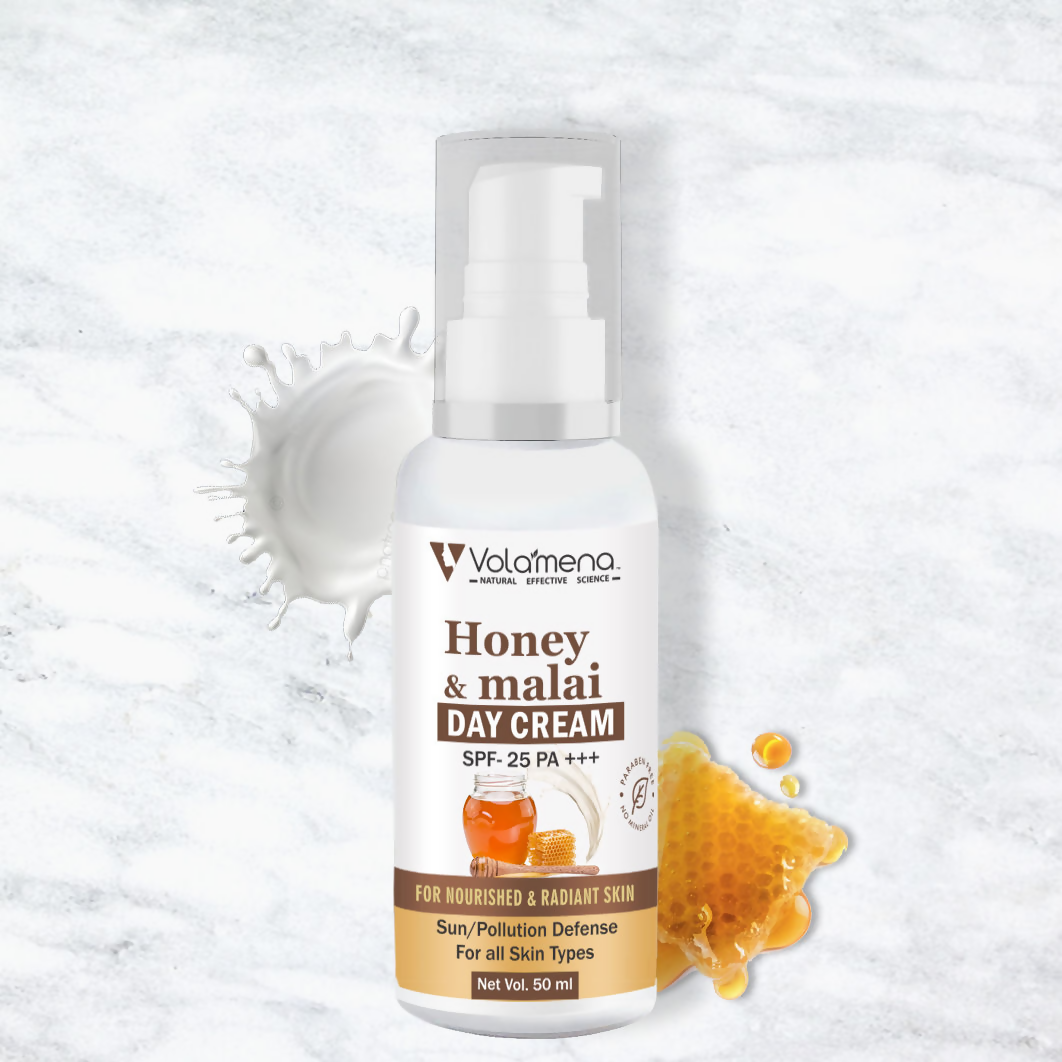 Volamena Honey Malai Day Cream With SPF 25++ | Grocsy