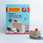 BAKERS Eggless Cake Mix - Vanilla, Choclate, Redvelvet | Grocsy