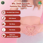 Zandu Feminine Pain Relief Patch | Grocsy