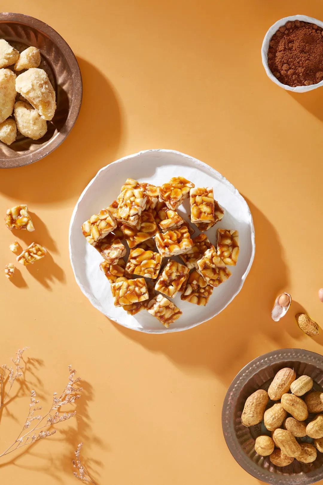 Sattur Mittai Kadai Classic Groundnut Chikki Bites | Grocsy