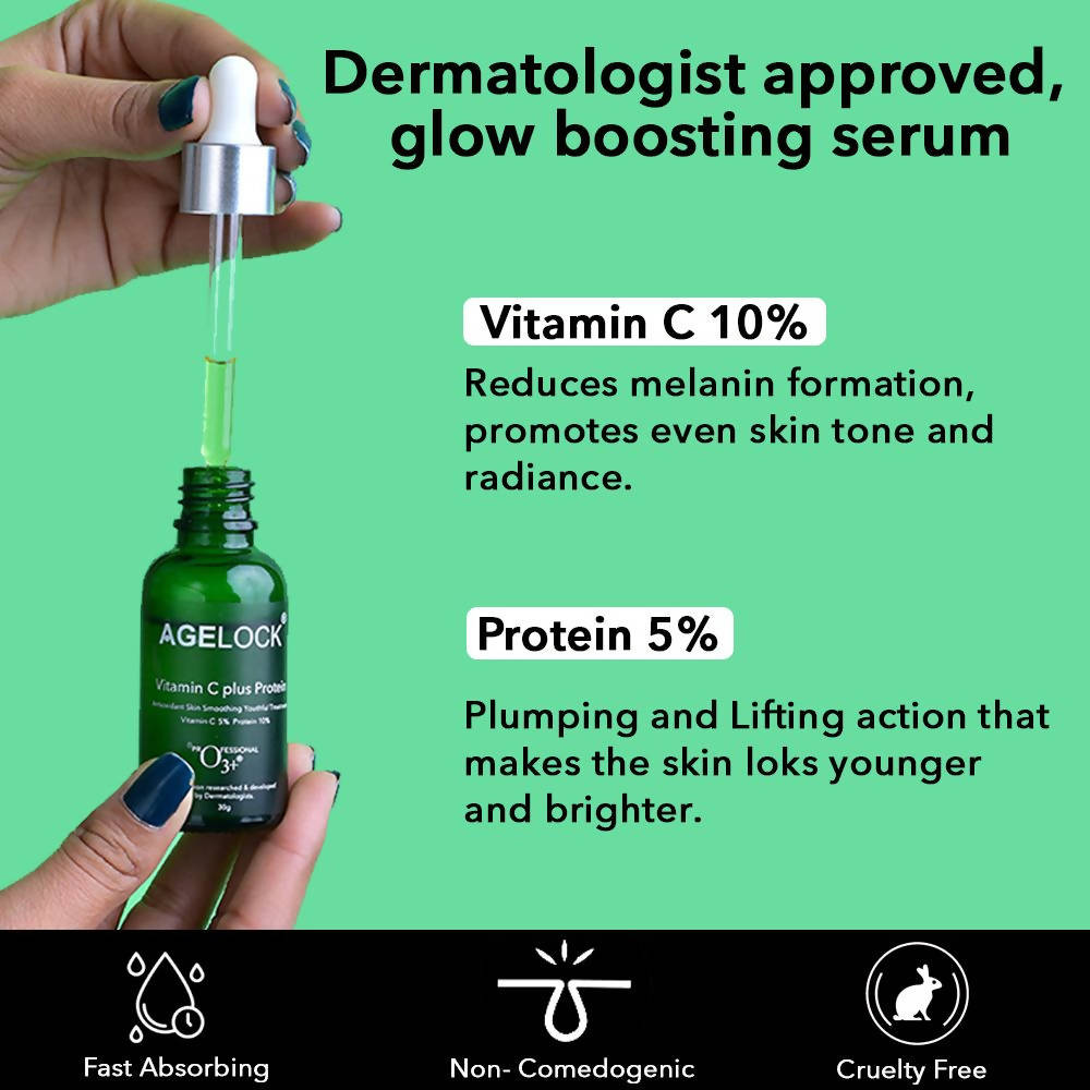 Professional O3+ Agelock Vitamin C Plus Protein | Grocsy