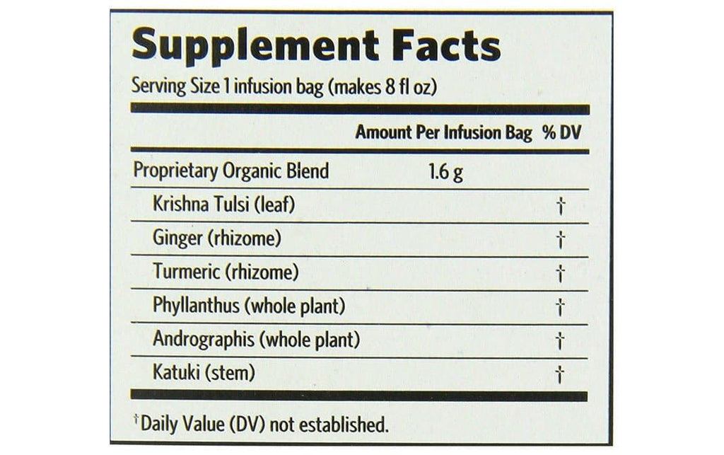Organic India Tulsi Cleanse 25 Tea Bags | Grocsy