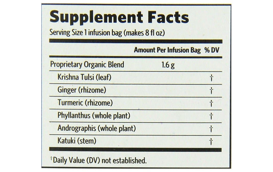 Organic India Tulsi Cleanse 25 Tea Bags | Grocsy