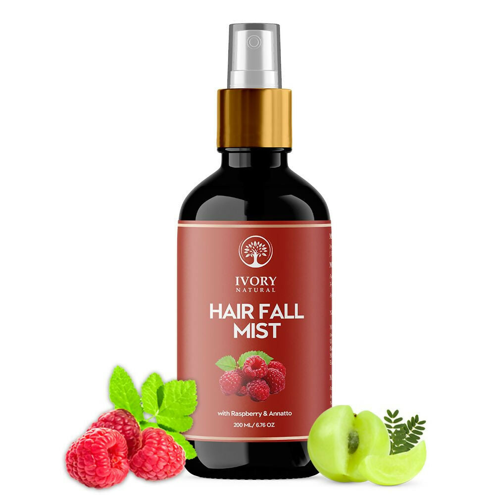 Ivory Natural Hair Fall Mist - Moisturize, And Rejuvenate For Thicker Hair For Both Men And Women | Grocsy