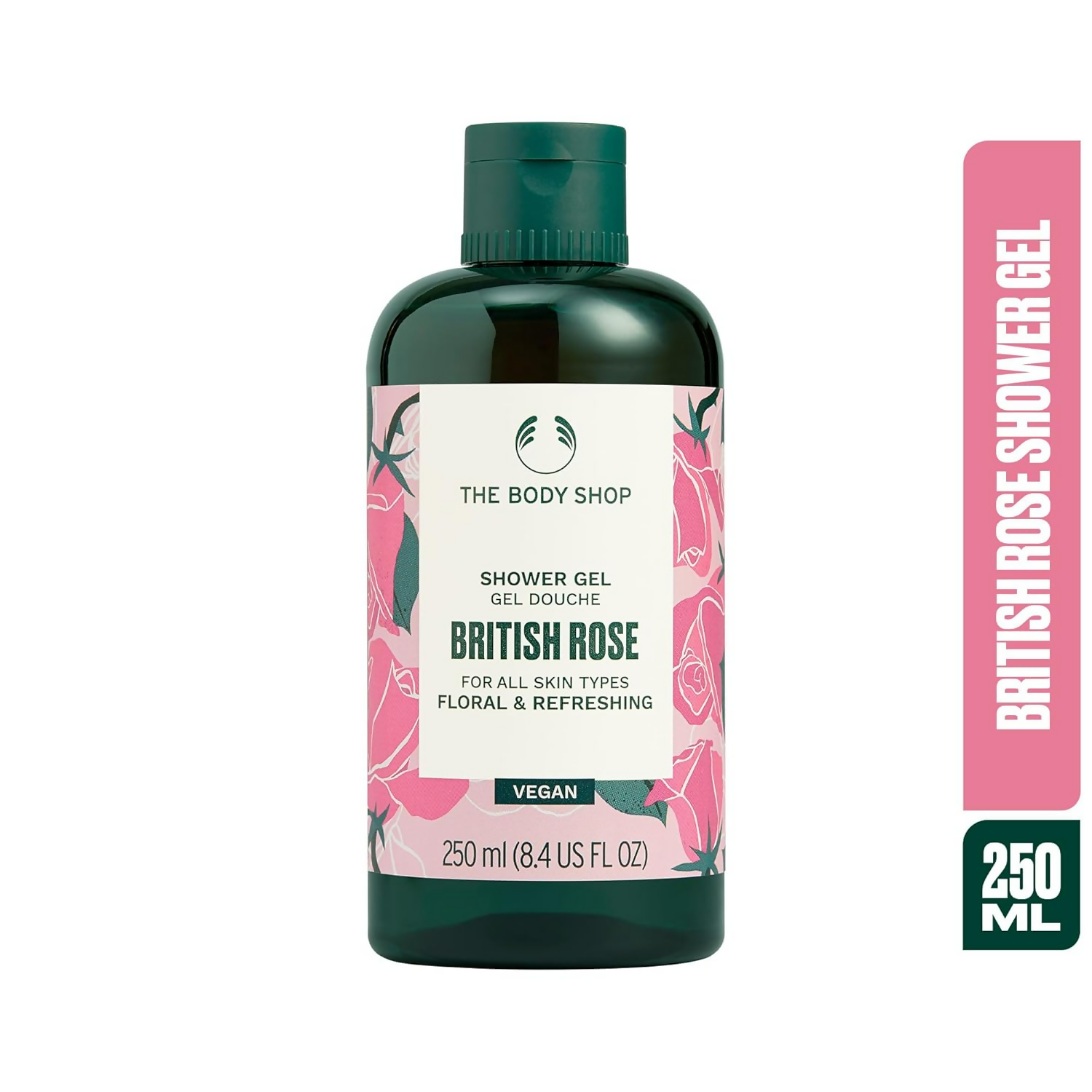 The Body Shop British Rose Bodycare Gift Set, Kit For All Skin | Grocsy