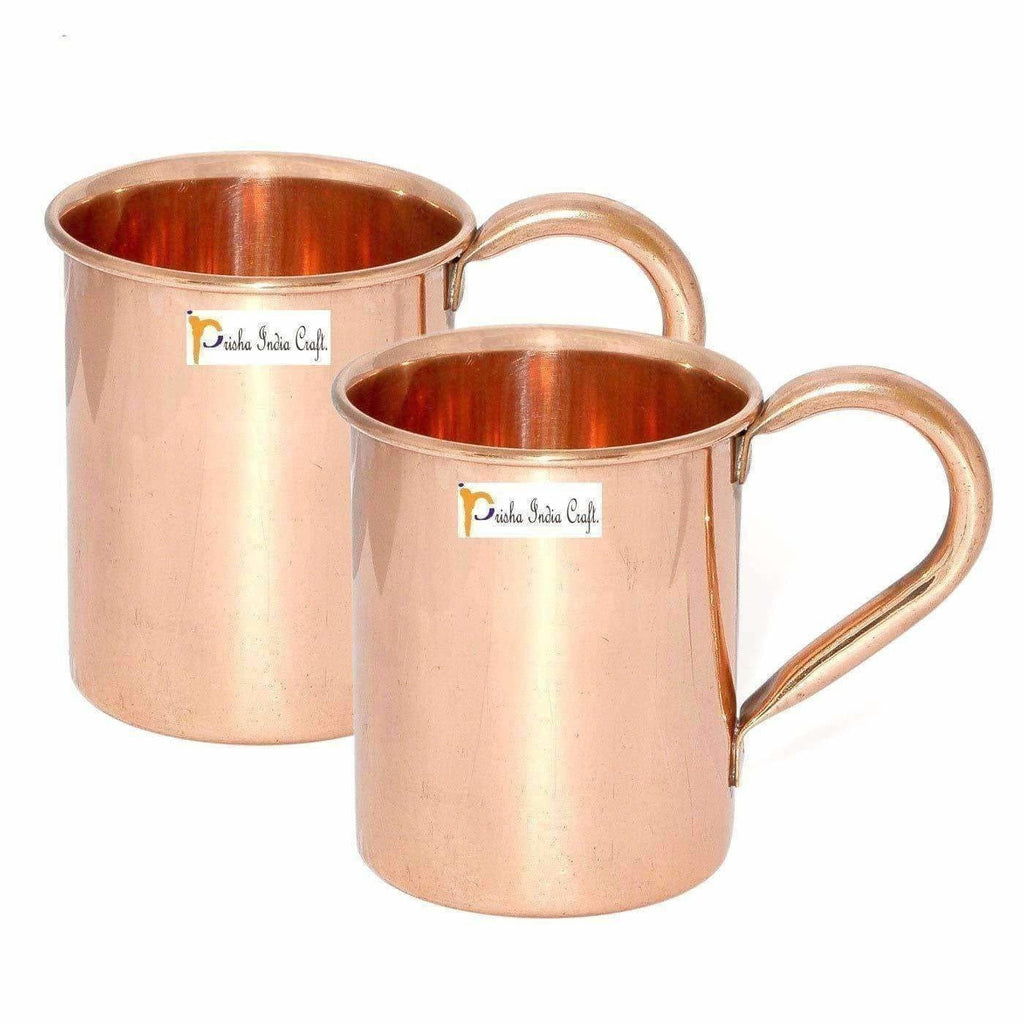 Copper Mug , 500ml - Set of 2 | Grocsy