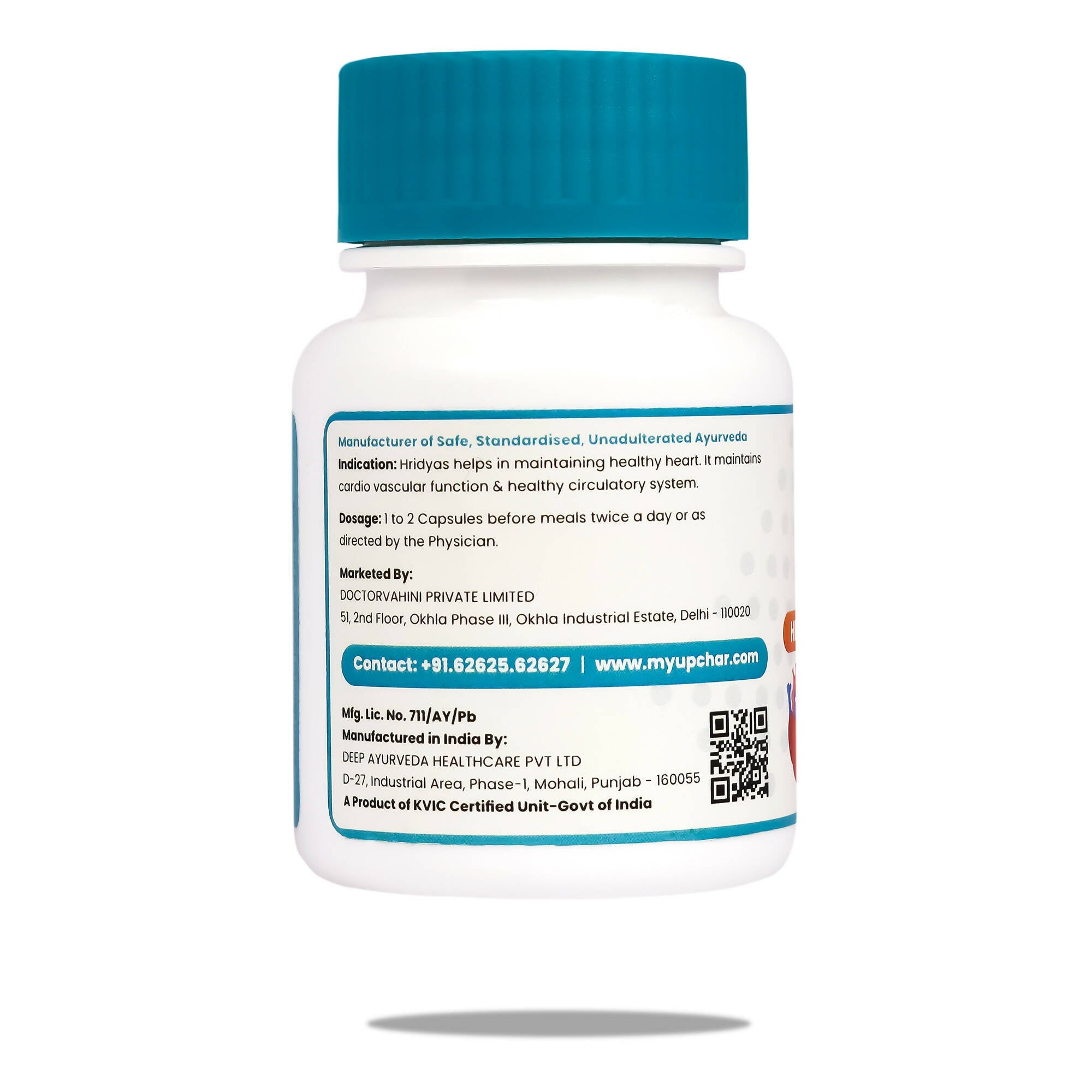 myUpchar Ayurveda Hridyas Capsules | Grocsy