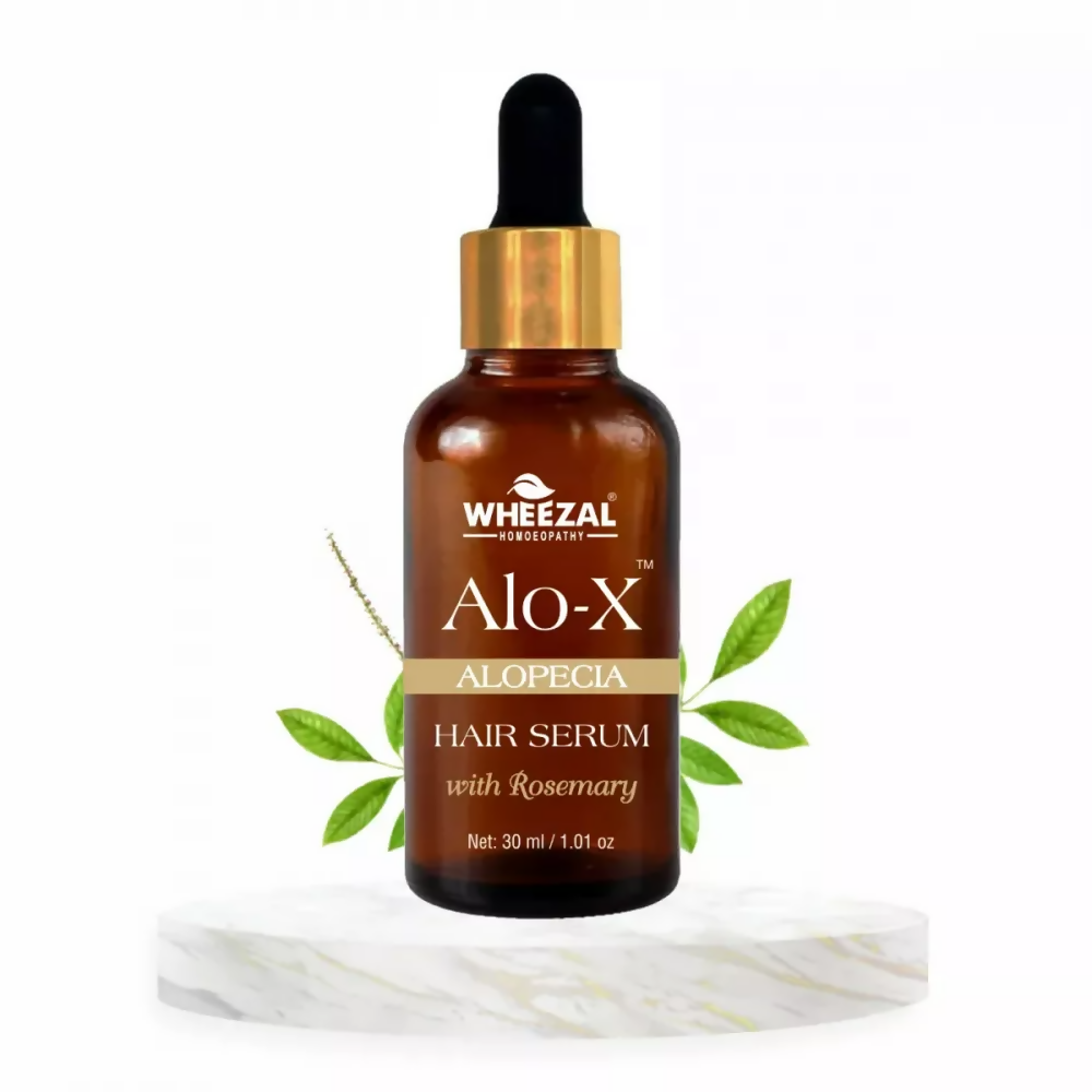 Wheezal Alo-X Alopecia Hair Serum | Grocsy