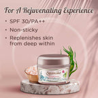 Spawake Ayurveda Face Cream, Rejuvenating Day Cream with SPF 30 PA++ | Grocsy