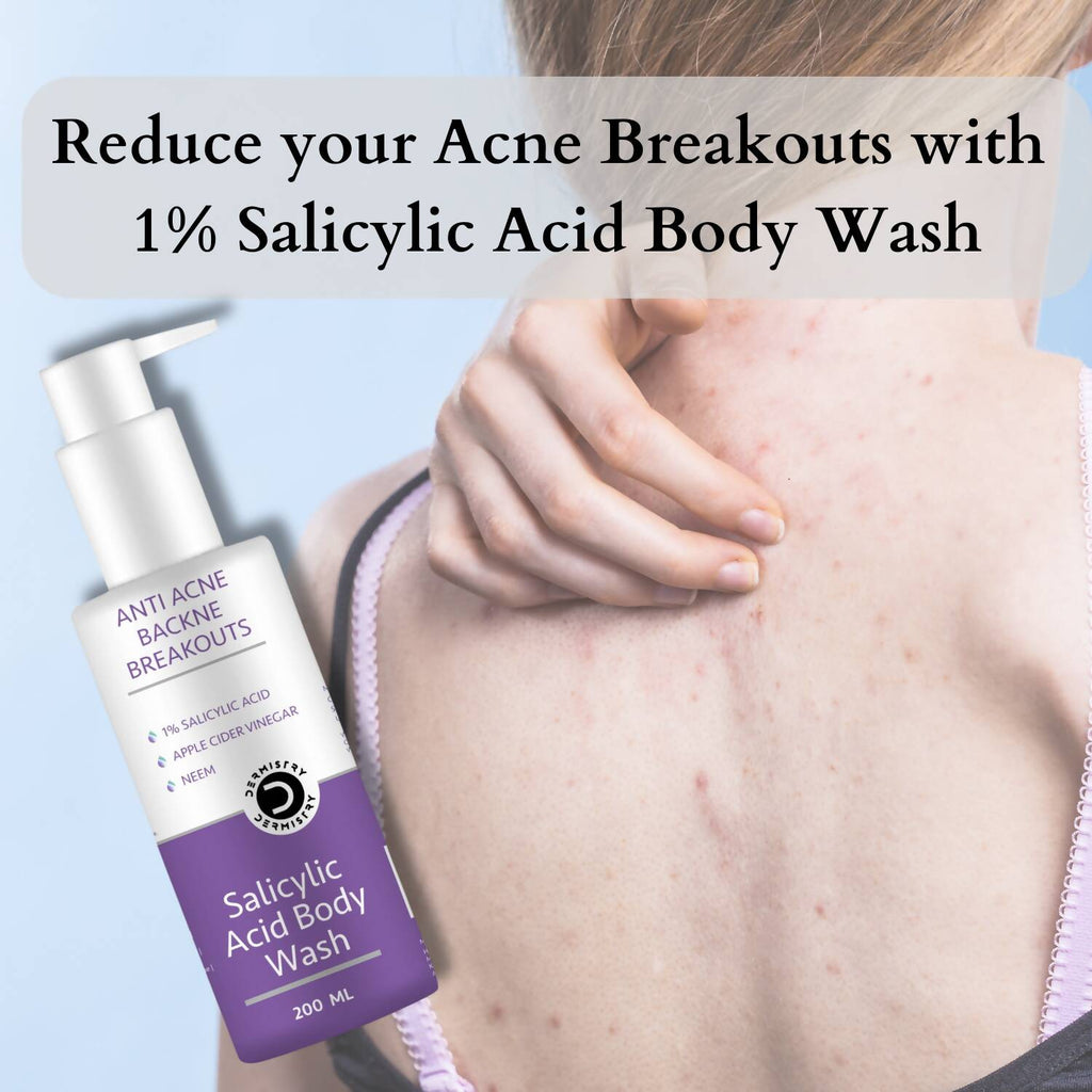 Dermistry Salicylic Acid Body Wash & Face Serum | Grocsy