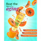 Saffire Naturals Papaya Face Pack | Grocsy