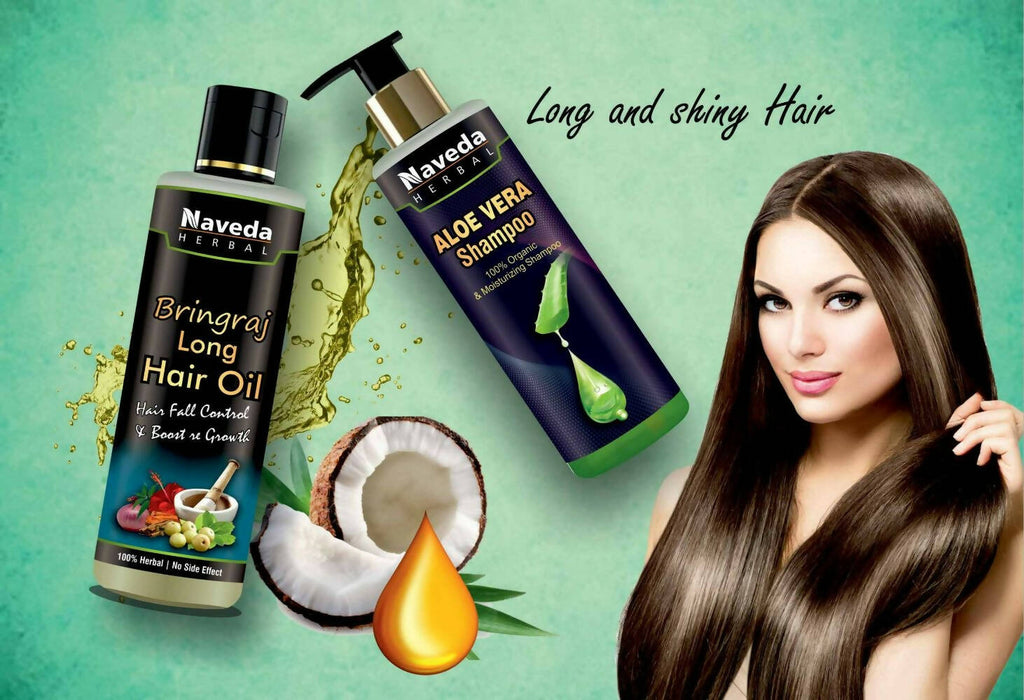 Naveda Herbal Aloe vera Shampoo | Grocsy