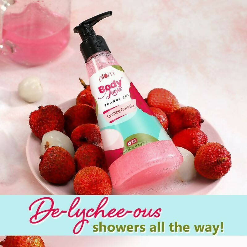 Plum Bodylovin Lychee Cuddle Shower Cream | Grocsy