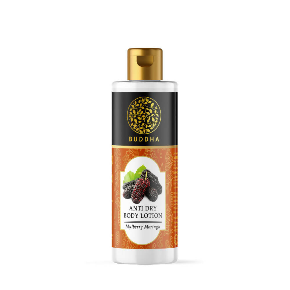 Buddha Natural Anti Dry Body Lotion - Helps Restore Moisture Nourishes & Hydrates Skin | Grocsy