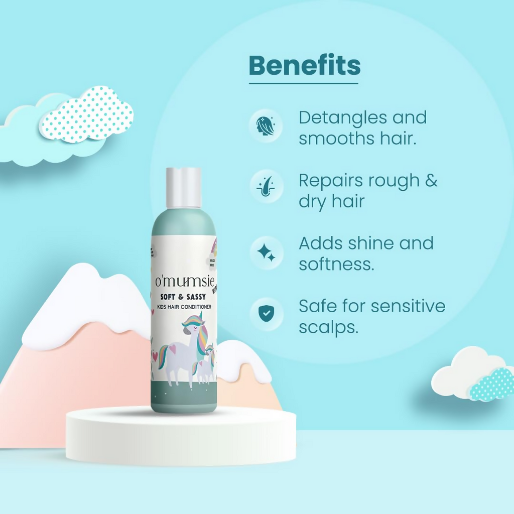 O'Mumsie Soft & Sassy Kids Hair Conditioner | Grocsy