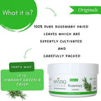 Mystiq Living Dried Rosemary Leaves for Hair Growth | Grocsy