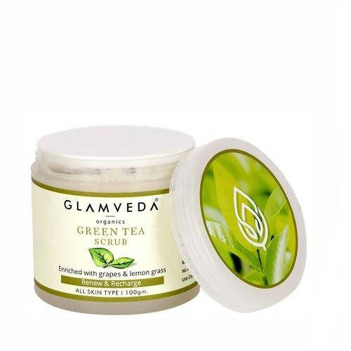 Glamveda Green Tea Scrub | Grocsy