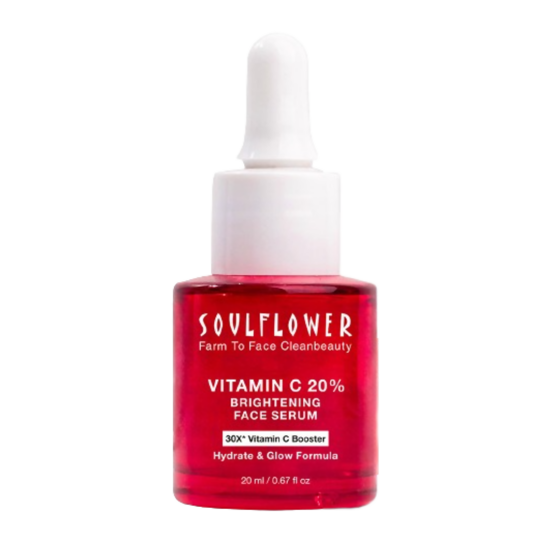 Soulflower Vitamin C Brightening Face Serum | Grocsy