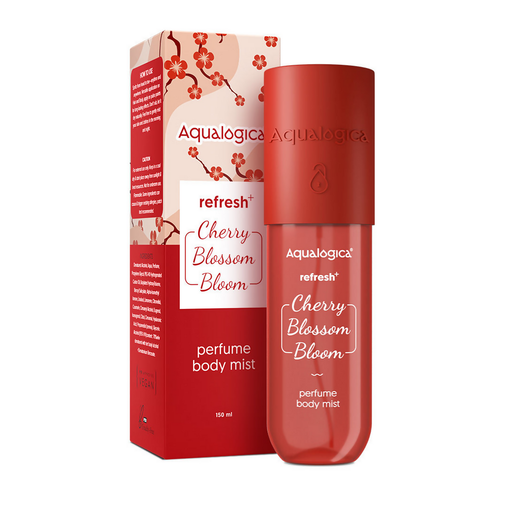 Aqualogica Refresh + Cherry Blossom Bloom Body Mist | Grocsy