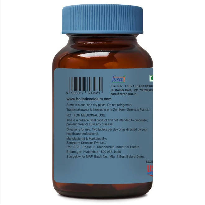Zeroharm Holistic Calcium Tablets | Grocsy