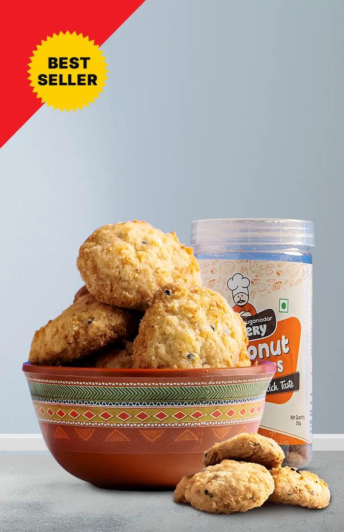 Sattur Mittai Kadai Coconut Cookies | Grocsy