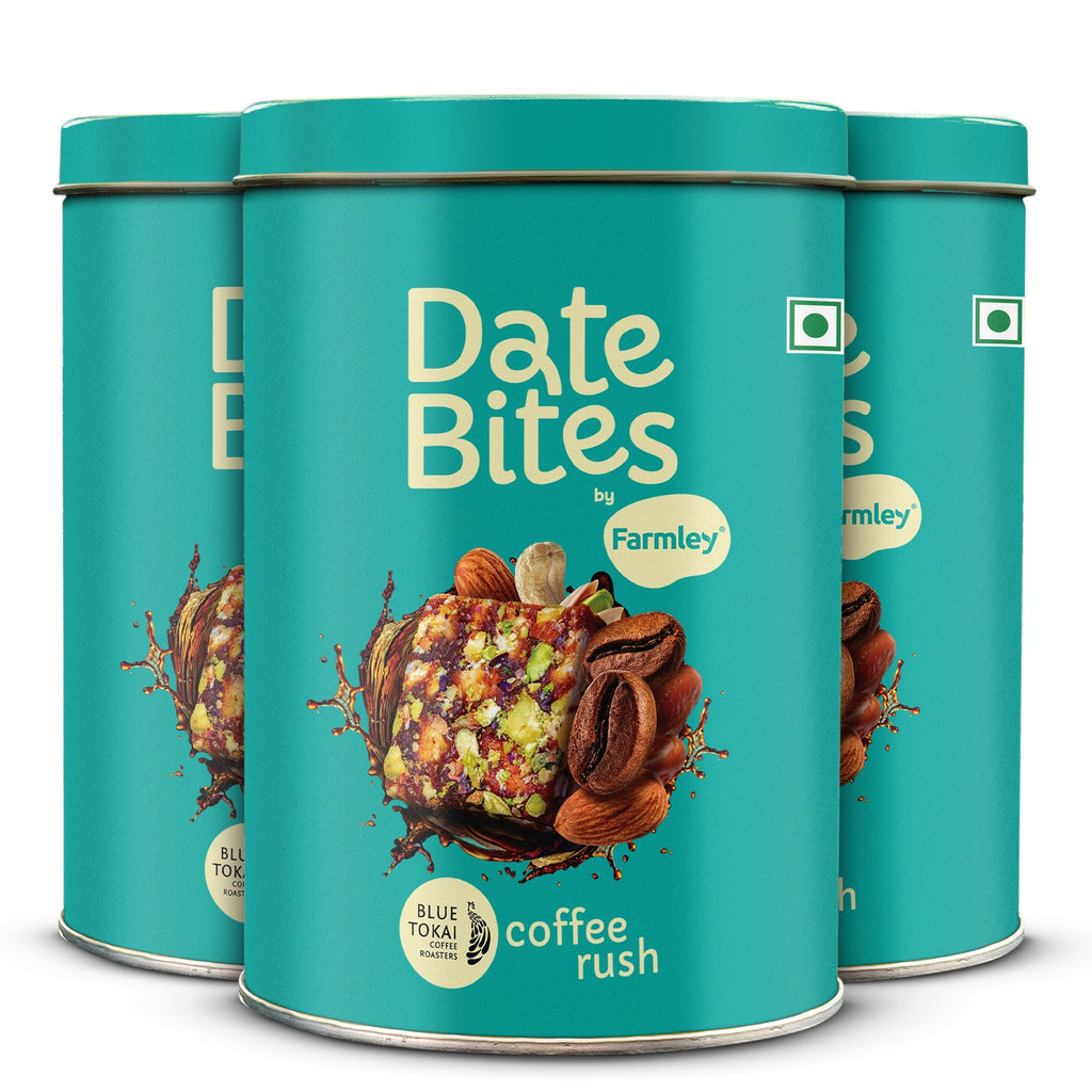 Date Bites by Farmley Coffee Rush- No Added Sugar | Grocsy