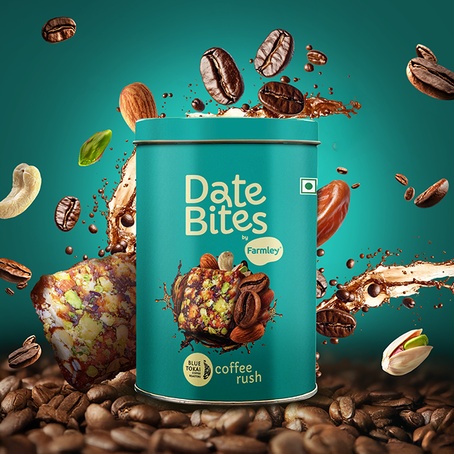 Date Bites by Farmley Coffee Rush- No Added Sugar | Grocsy