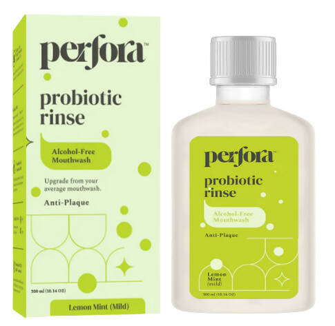 Perfora Lemon Mint Probiotic Rinse | Grocsy