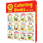 Colouring Books For Kids: A Set of 12 Books | Grocsy