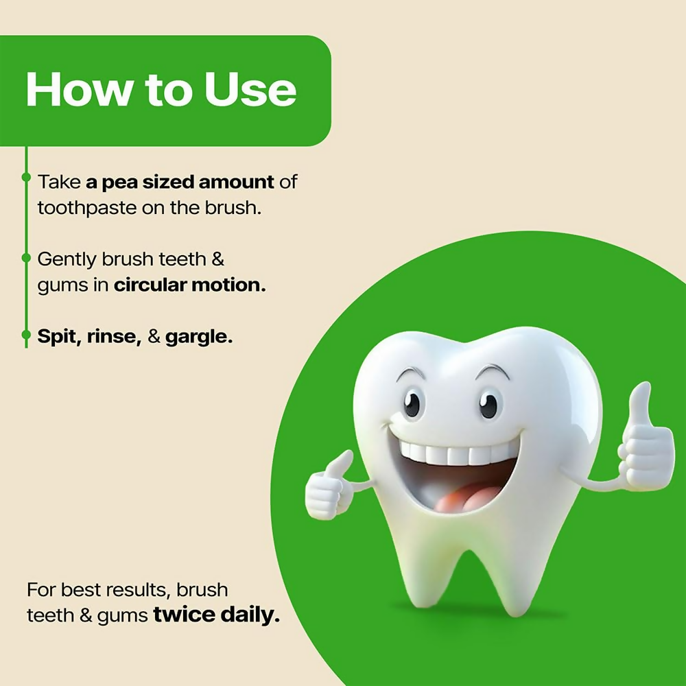 Herby Angel Baby Toothpaste For Strong Teeth | Grocsy