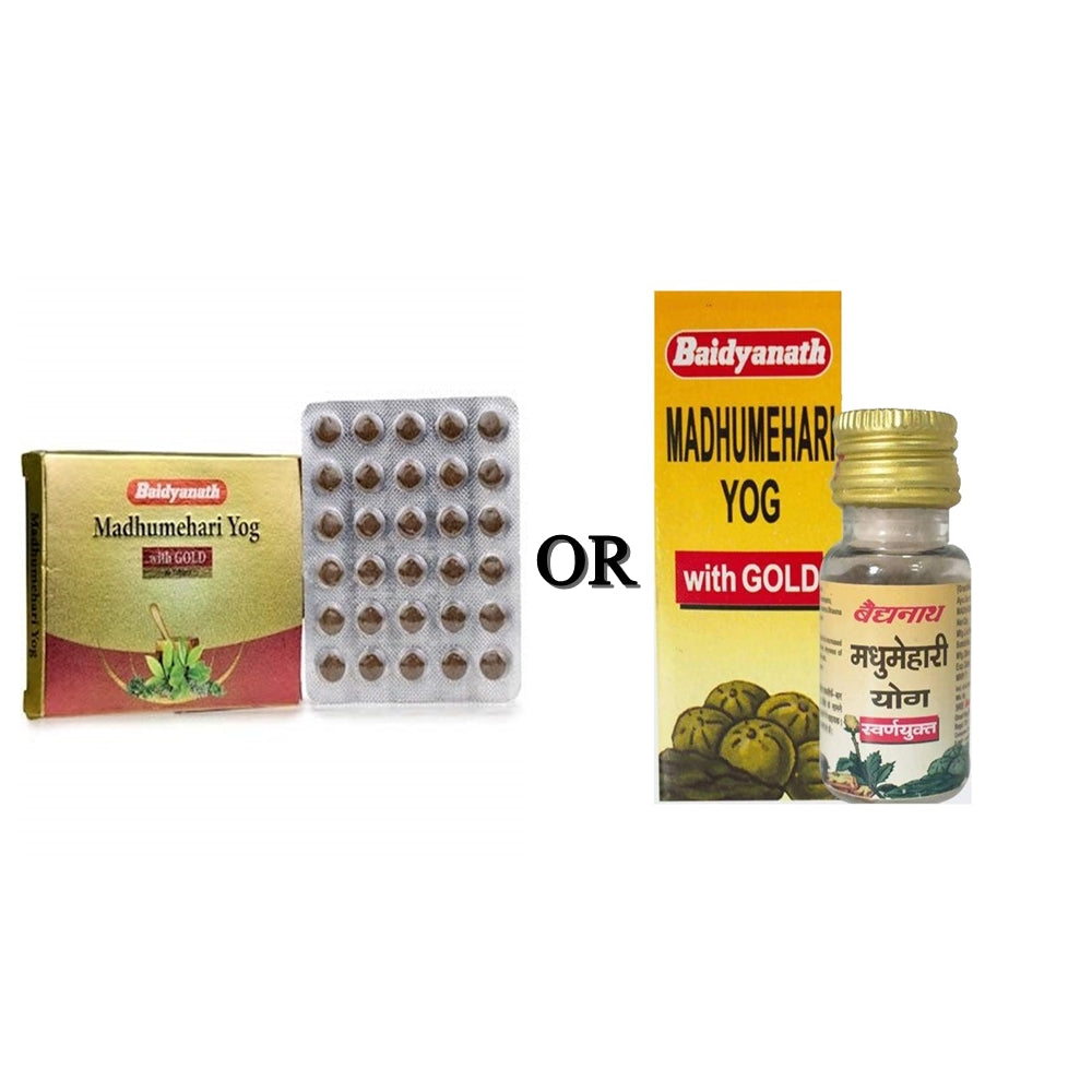 Baidyanath Madhumehari Yog With Gold | Grocsy