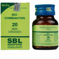 SBL Homeopathy Bio-Combination 20 Tablets | Grocsy