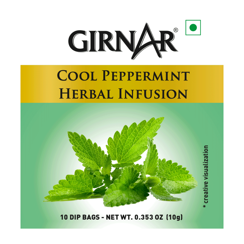 Girnar Cool Peppermint Herbal Infusion | Grocsy