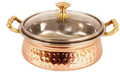 Handmade Steel Copper Casserole with Lid | Grocsy