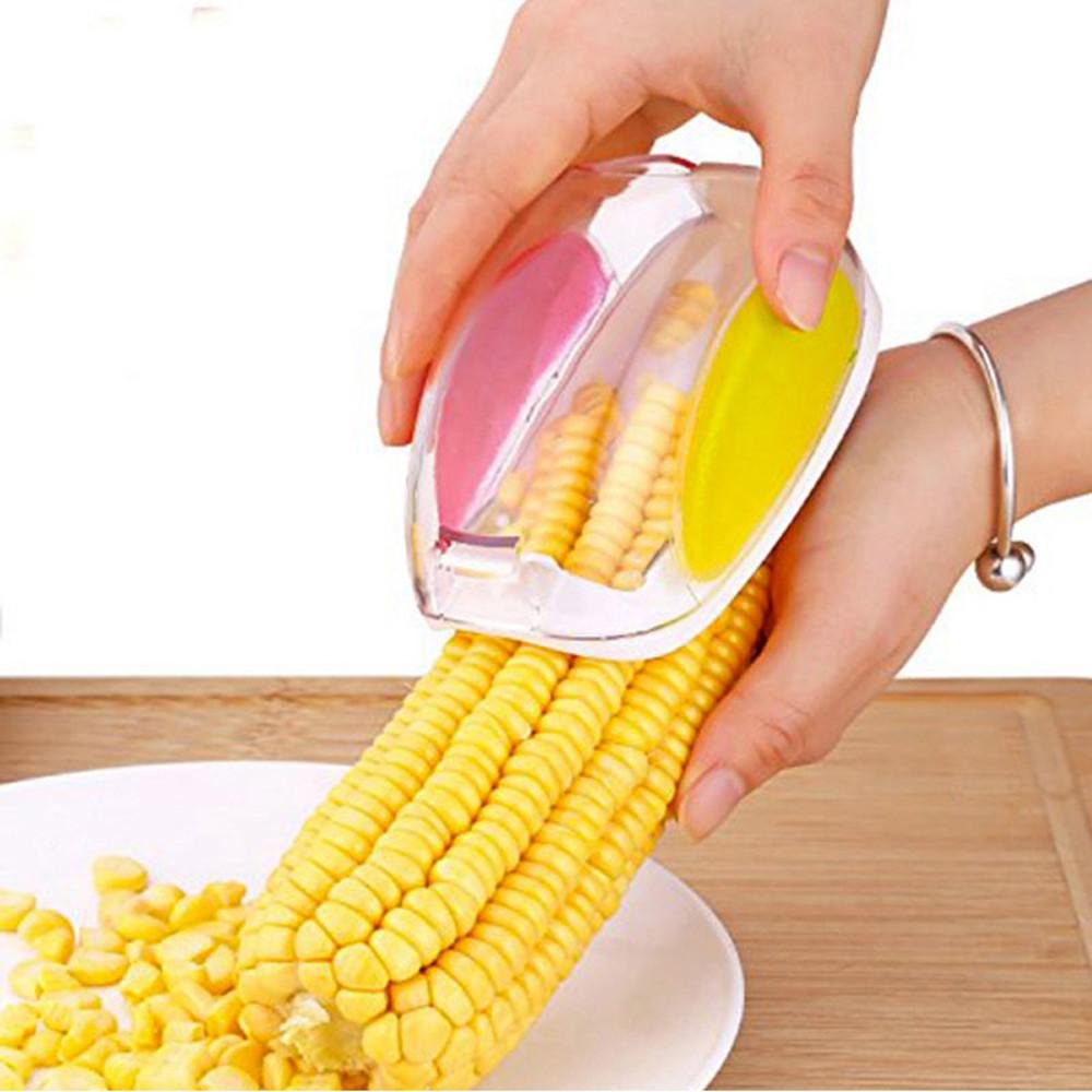 Plastic Corn Kernel Stripper Peeler Cutter - Seeds Remover | Grocsy